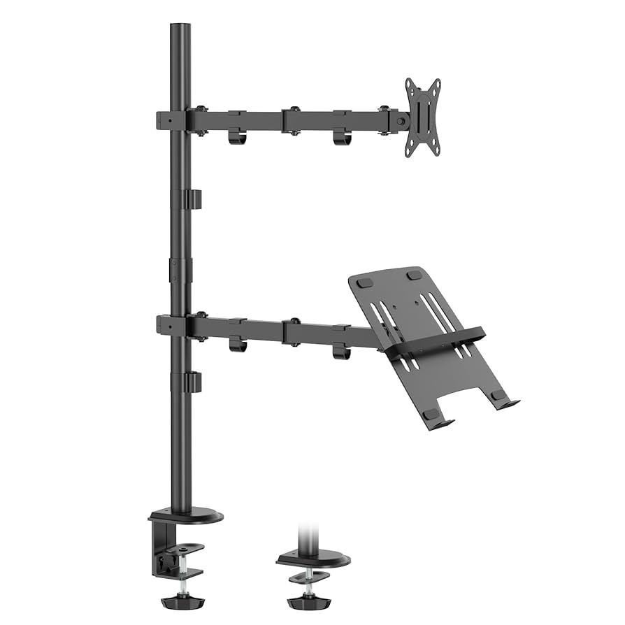 Amazon.co.jp: WORLDLIFT モニターアーム 上下 縦 2画面 2in1